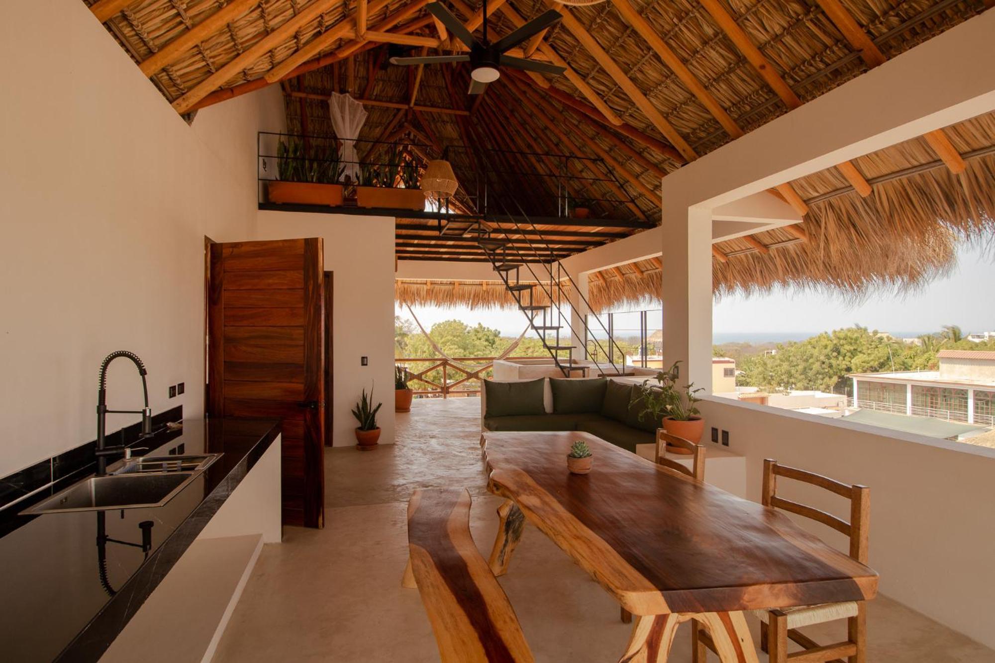Casa Raffaella Modern Apartments With Ac Pool Starlink Puerto Escondido  Luaran gambar