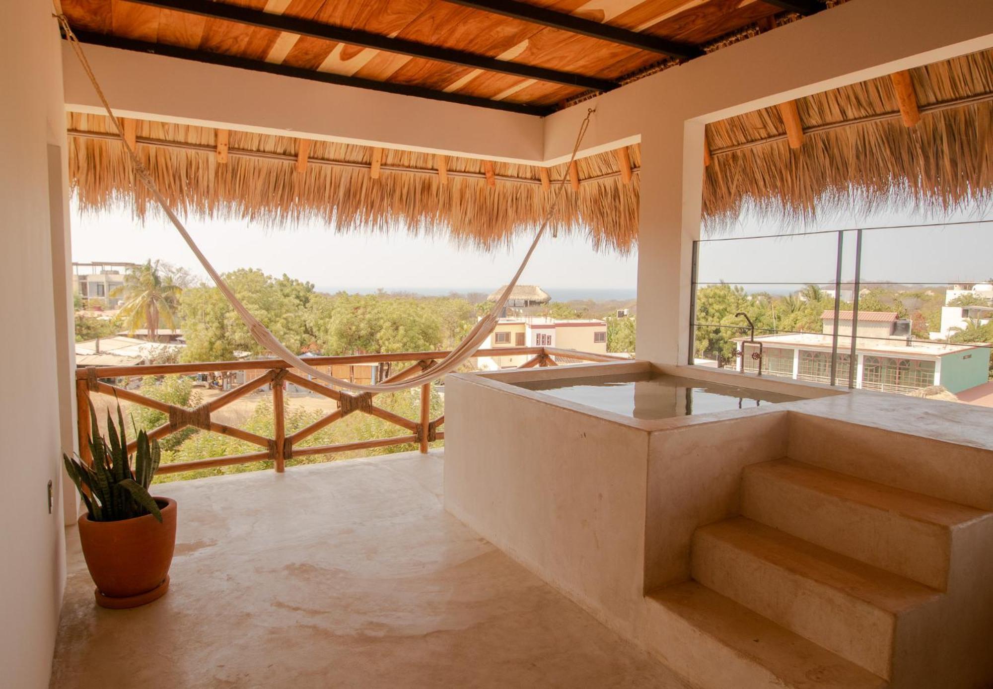 Casa Raffaella Modern Apartments With Ac Pool Starlink Puerto Escondido  Luaran gambar